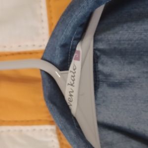 Blue Jean long sleeve  dress.